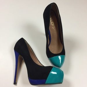 Aldo Suede Leather Heels